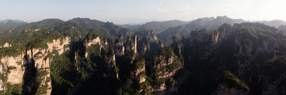 Yuanjiajie Mountain Pillars Zhangjiajie Yuanjiajie Mountain Pillars Zhangjiajie