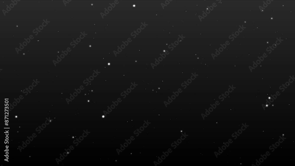 Star moving animation jump effect dark and light sky background design.