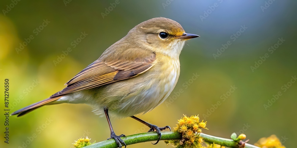 Iberian chiffchaff perched on a branch, Iberian chiffchaff, bird, perched, branch, wildlife, nature, Spanish, Europe Iberian chiffchaff perched on a branch, Iberian chiffchaff, bird, perched, branch, wildlife, nature, Spanish, Europe