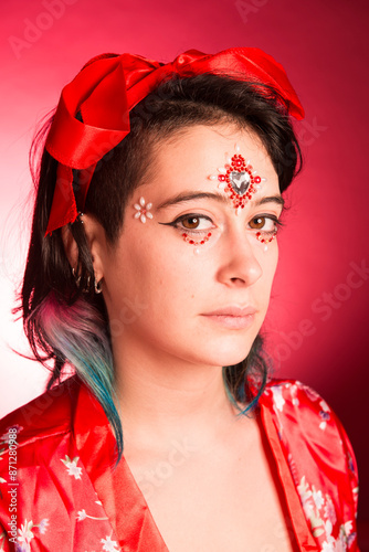 Stickers makeup