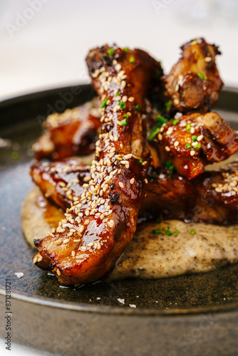 Glazed Ribs with Sesame photo