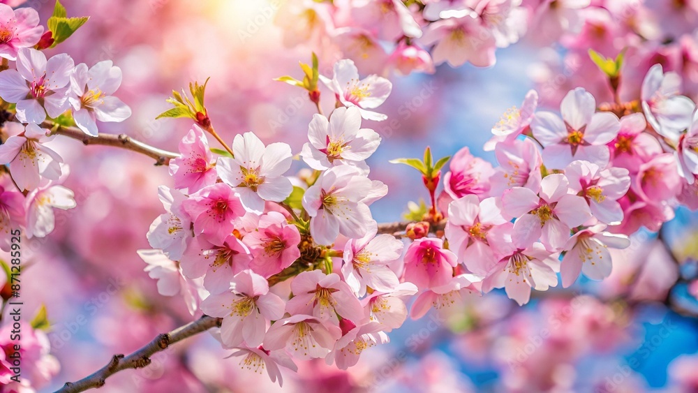 Kirschblüten als Hintergrund Kirschblüten als Hintergrund