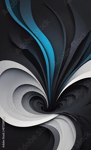 abstract background with swirls