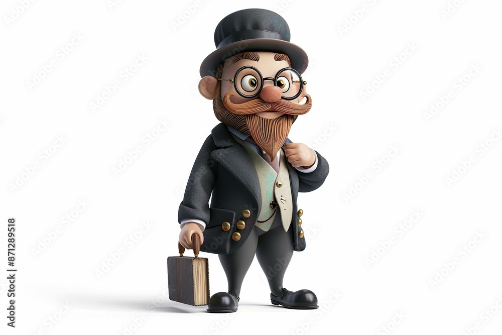 Historian shaped character Historian shaped character
