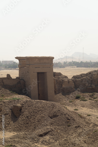 West Gate, Dendera Temple photo