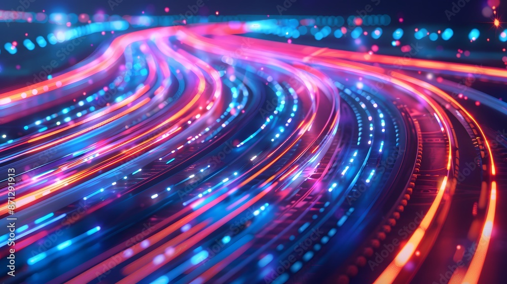 data light trails data light trails