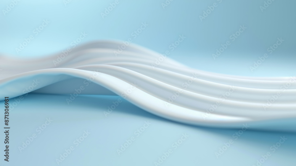 Blue Wavy Stripes Pattern on Abstract Background Blue Wavy Stripes Pattern on Abstract Background