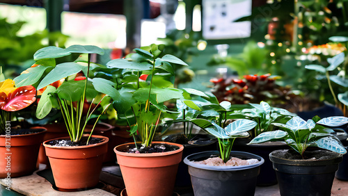 Plant paradise! Find your perfect potted plant at the local garden center sale © Ahsan Ali