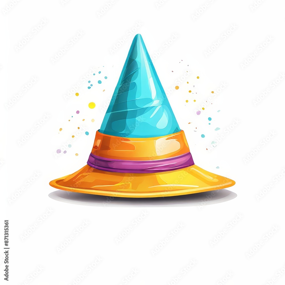 Fototapeta premium the AI Image Generator, Party Hat