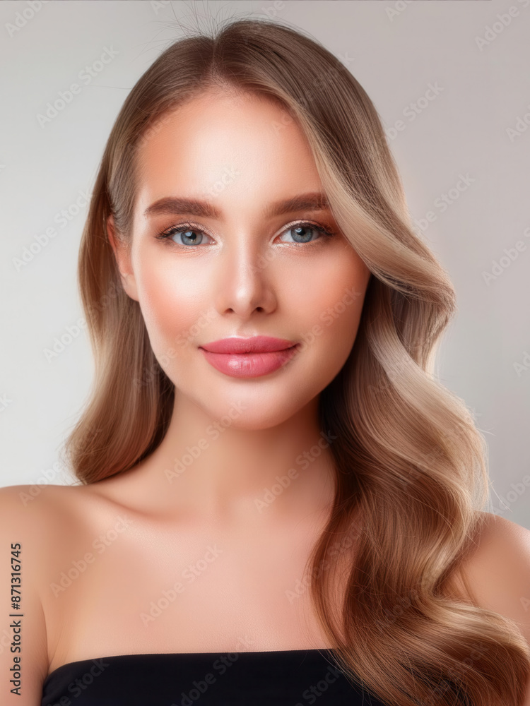 Fototapeta premium Close up portrait of a woman