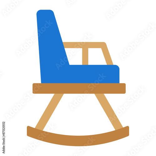 rocking chair icon 