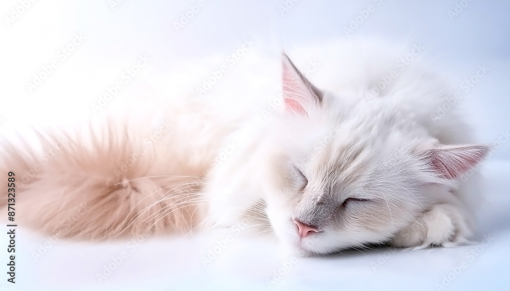 気持ちよさそうに眠る猫