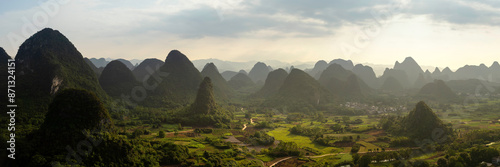 Yangshuo Guilin Hills China photo