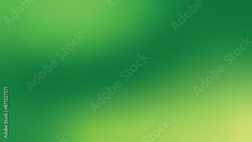 Lime green gradient background with glowing curve. Vector illustration