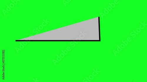 illustration of a arrow with fill color