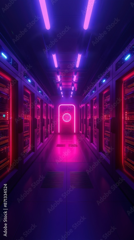 Fototapeta premium warehouse in a warehouse