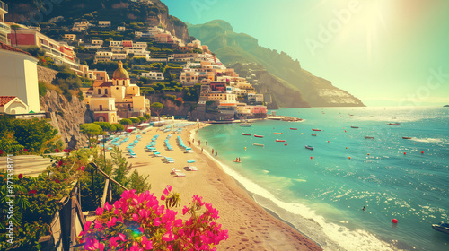 view of the sea from the beach