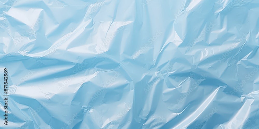 Obraz premium Abstract Blue Plastic Background
