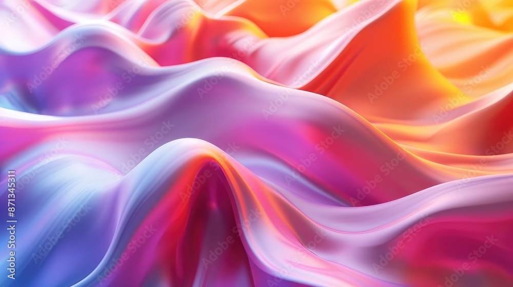 a twisted colorful shiny gradient wave a twisted colorful shiny gradient wave