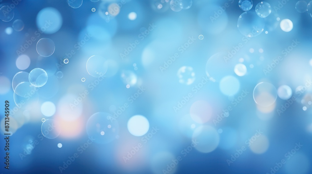 blue abstract background with blurred circles blue abstract background with blurred circles