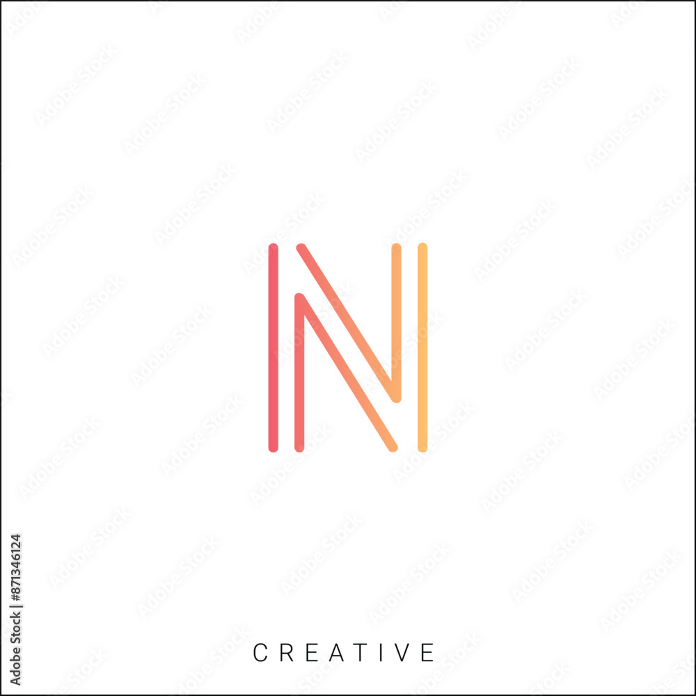 N Creative Latter Logo Design. By Custom Branding Logo. Creative Logo Design. Logo Template. Vector illustration. Modern Design. Monogram Design N Creative Latter Logo Design. By Custom Branding Logo. Creative Logo Design. Logo Template. Vector illustration. Modern Design. Monogram Design