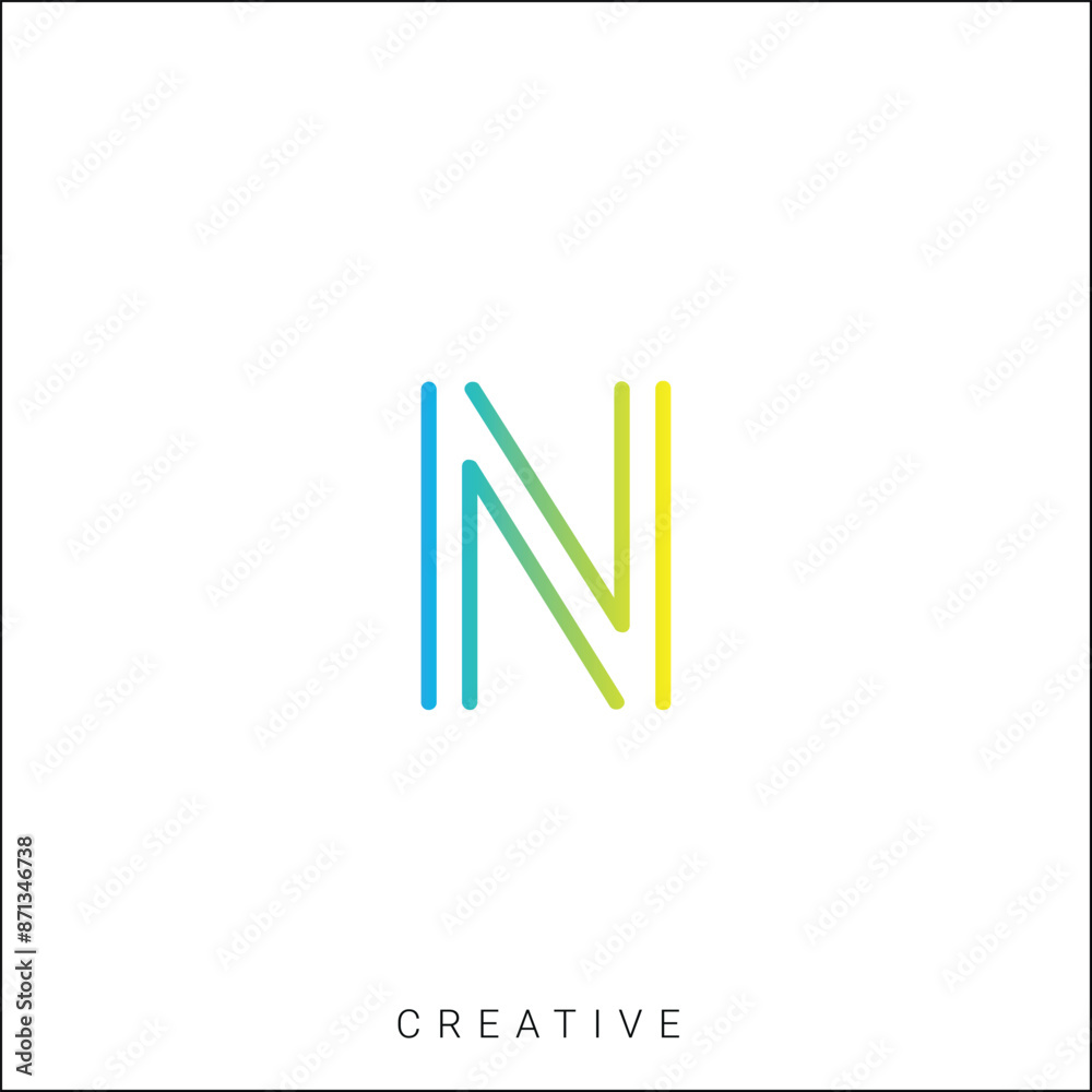 N Creative Latter Logo Design. By Custom Branding Logo. Creative Logo Design. Logo Template. Vector illustration. Modern Design. Monogram Design N Creative Latter Logo Design. By Custom Branding Logo. Creative Logo Design. Logo Template. Vector illustration. Modern Design. Monogram Design