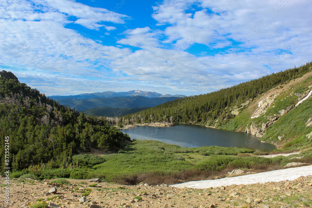 Obraz premium Mary's Glacier in Idaho Springs, CO