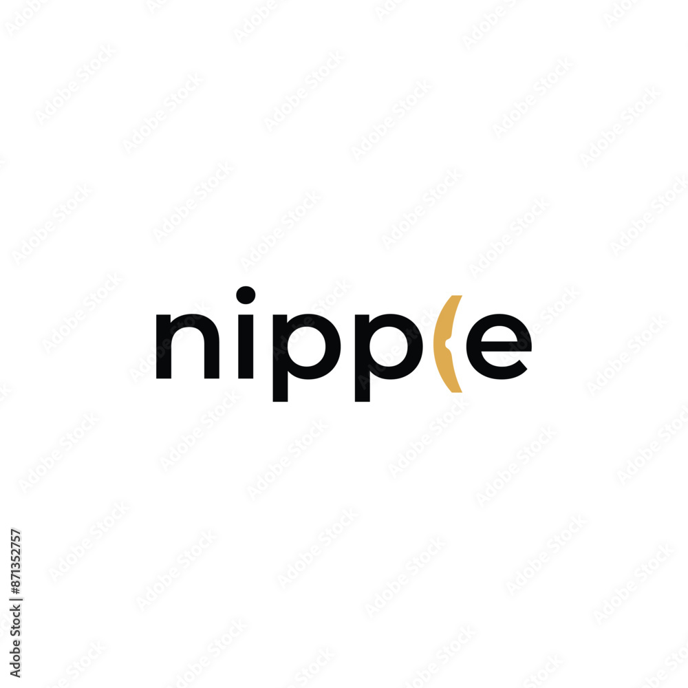 Nipple logo icon vector template.eps Nipple logo icon vector template.eps