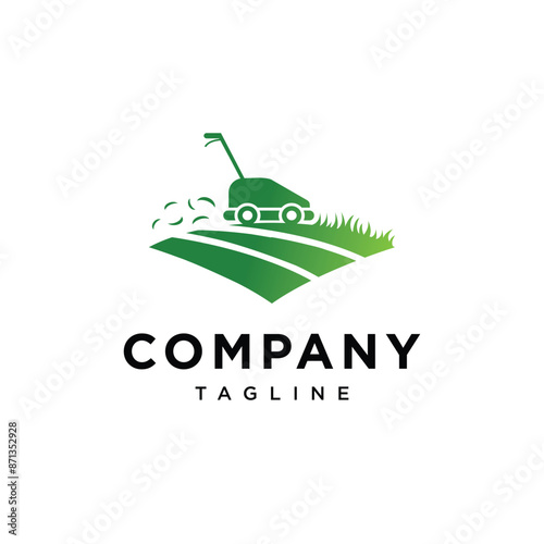 weed whacking logo icon vector template.eps