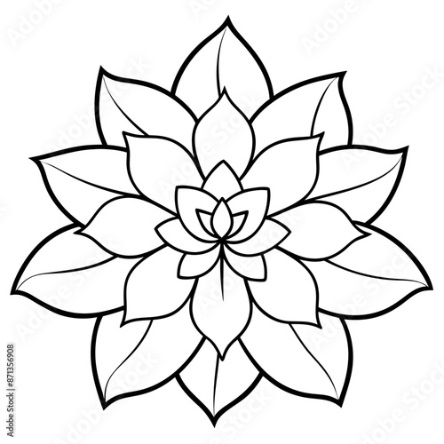 A beautiful flower arrangement Coloring sheets
