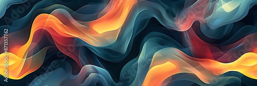 Abstract seamless pattern with modern and stylish design for desktop wallpapers