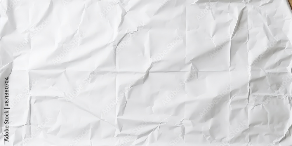 White Crumpled Paper Texture White Crumpled Paper Texture