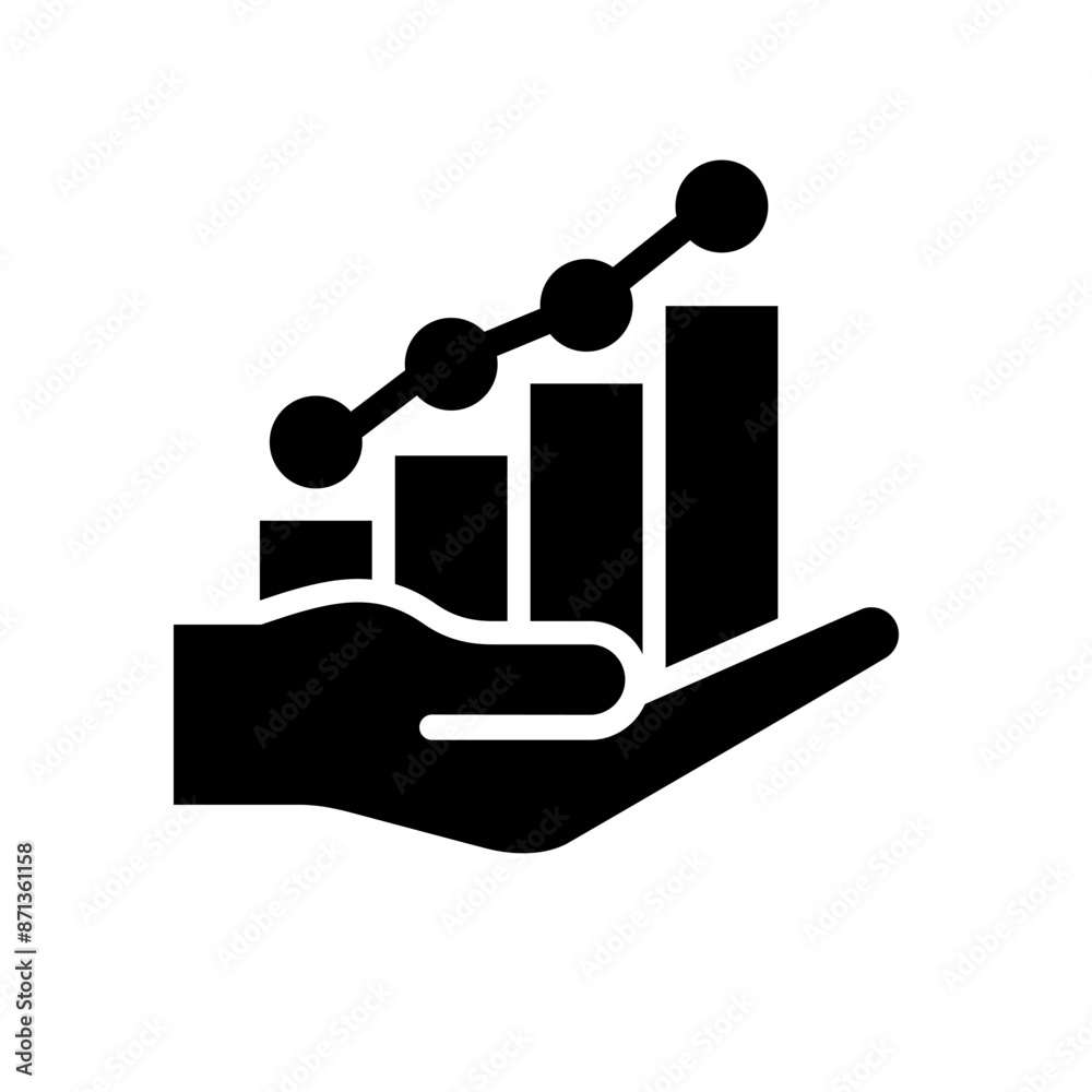 Hand profit icons. Growth graphs charts line icons set. Data elements, bar, pie, diagrams for business infographics. Visualization of data statistic and analytics. Financial rise up. Increase profit. Hand profit icons. Growth graphs charts line icons set. Data elements, bar, pie, diagrams for business infographics. Visualization of data statistic and analytics. Financial rise up. Increase profit.