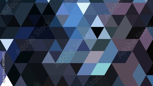 abstract background using pixel triangles with aesthetic geometric shapes