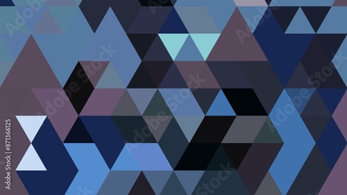 abstract background using pixel triangles with aesthetic geometric shapes