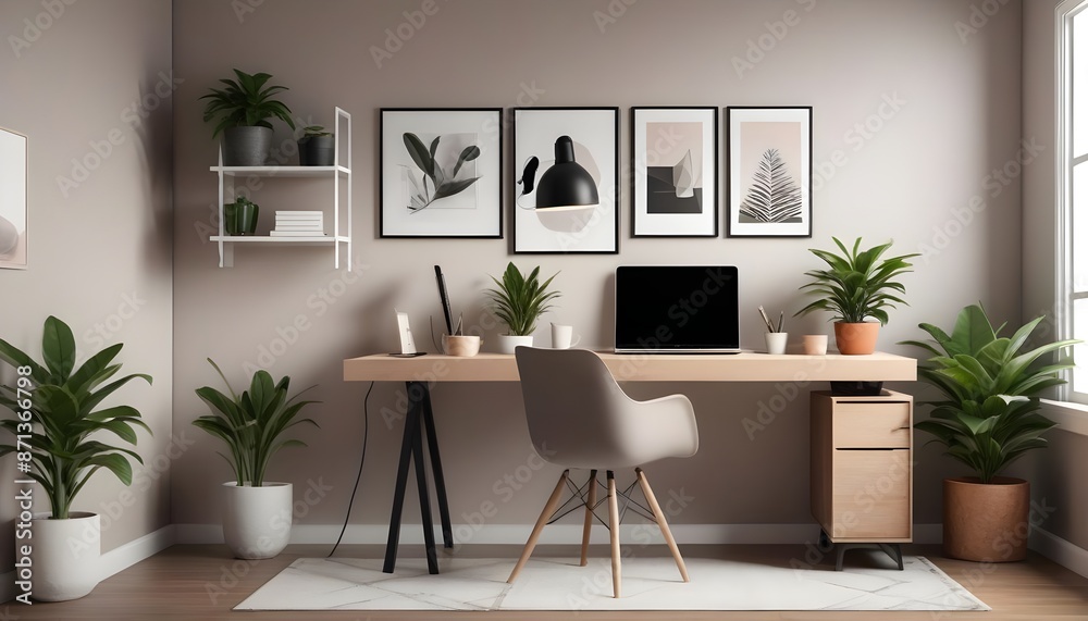 HD Study Office Background Images
Home workplace in apartment room minimalistic interior d realistic mockup HD Study Office Background Images
Home workplace in apartment room minimalistic interior d realistic mockup