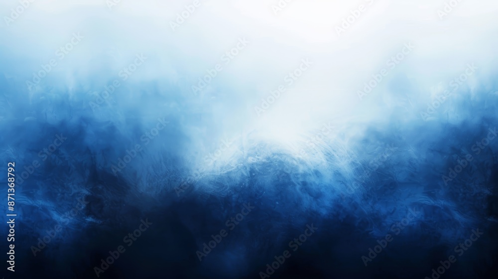 Fototapeta premium Abstract blue and white smoke background with a soft, ethereal feel. Perfect for design projects, social media, and more.
