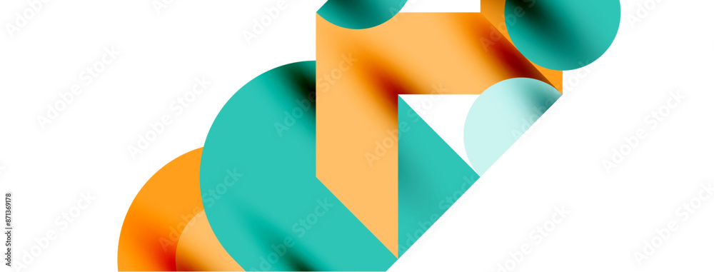Circle pattern, round elements with lines and arrows composition for wallpaper, banner, background or landing Circle pattern, round elements with lines and arrows composition for wallpaper, banner, background or landing