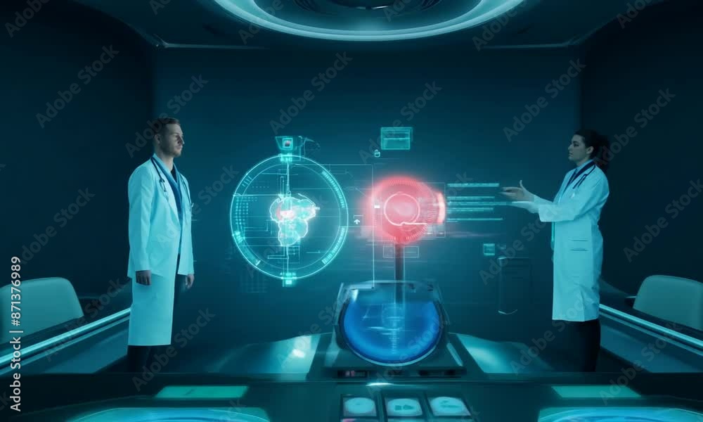 Synthesis of Shadows: Futuristic Medical Consultation 1 Synthesis of Shadows: Futuristic Medical Consultation 1