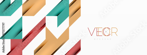 Speed and sport geometric background. Color lines dynamic template for wallpaper, banner, background or landing
