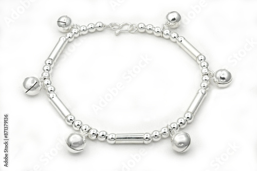 Wallpaper Mural Silver  Bracelet bell Torontodigital.ca