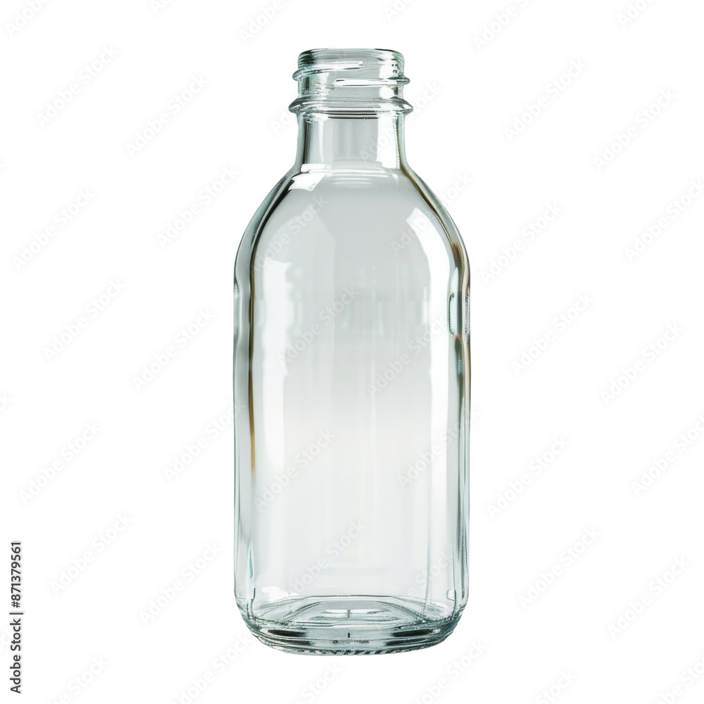 Empty Glass Bottle Mockup Empty Glass Bottle Mockup