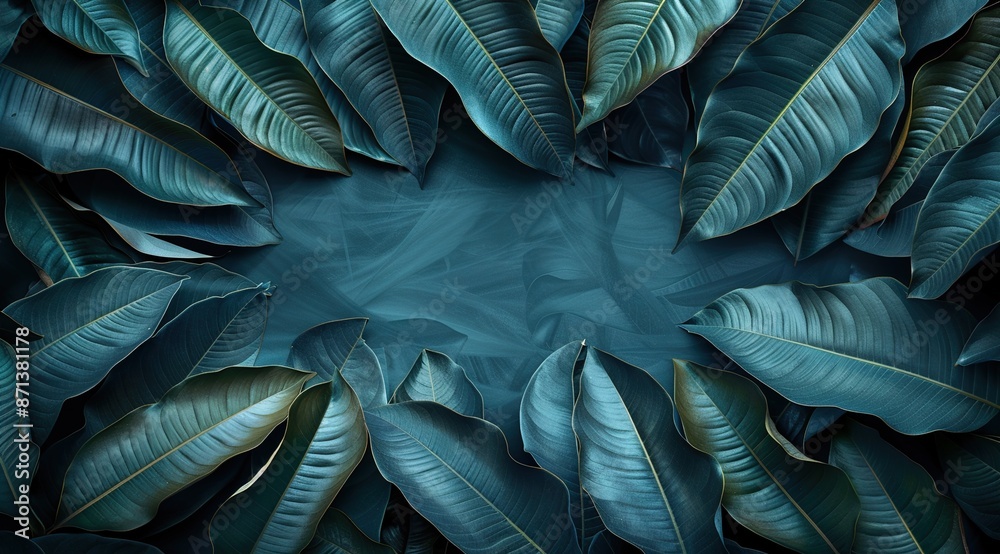 Obraz premium blue background