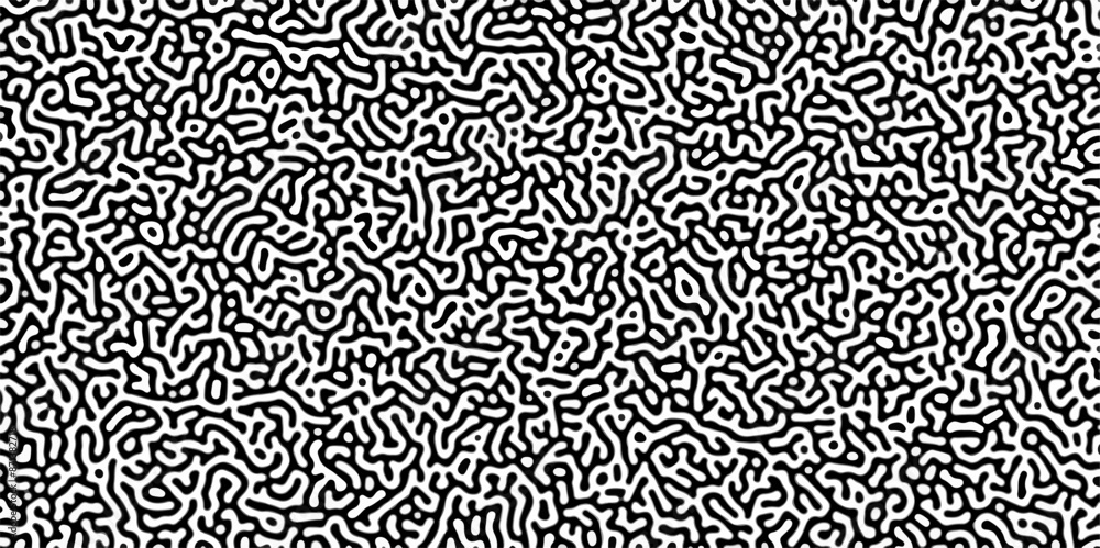 Gradient noise line abstract spread geometric background. Monochrome Turing reaction background. Abstract diffusion pattern with chaotic shapes. Vector illustration Gradient noise line abstract spread geometric background. Monochrome Turing reaction background. Abstract diffusion pattern with chaotic shapes. Vector illustration