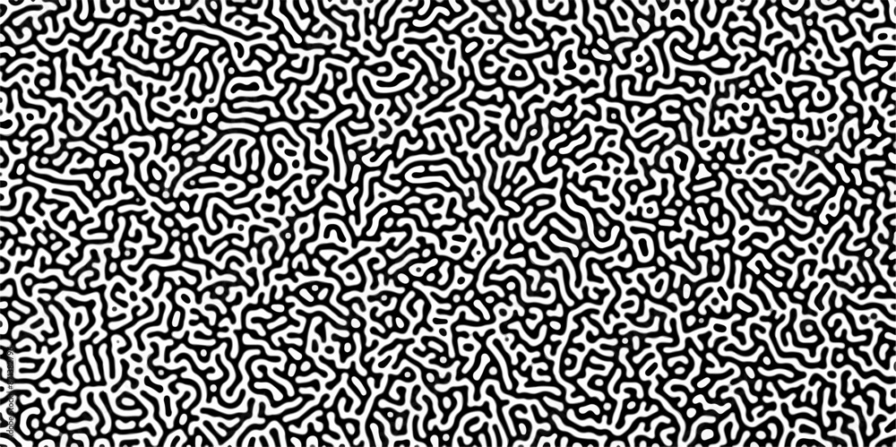 Gradient noise line abstract spread geometric background. Monochrome Turing reaction background. Abstract diffusion pattern with chaotic shapes. Vector illustration Gradient noise line abstract spread geometric background. Monochrome Turing reaction background. Abstract diffusion pattern with chaotic shapes. Vector illustration