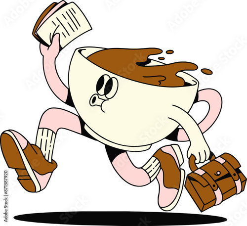 Retro Taco Character