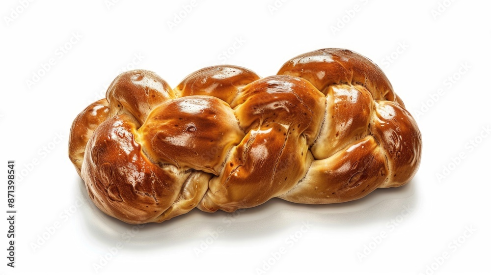 Braided Bread Close Up Braided Bread Close Up