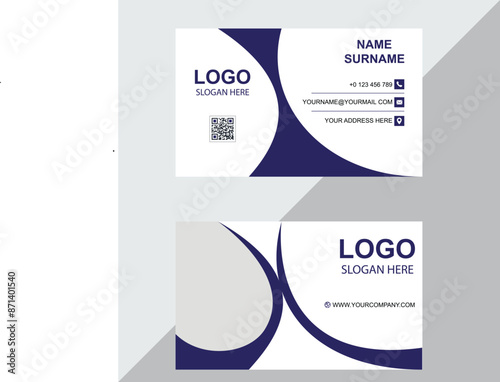 Business card, business card collection [illusration vector] © KTechs