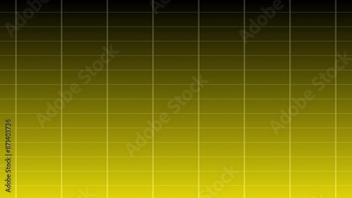 Yellow Vertical Grid Motion Background
