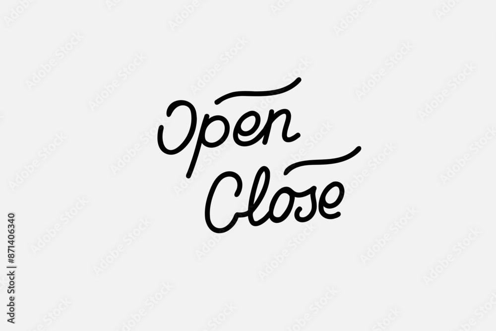 Simple outline text, smooth lines. Stylized image Vector graphics. Set of Neon sign. Inscription Simple outline text, smooth lines. Stylized image Vector graphics. Set of Neon sign. Inscription